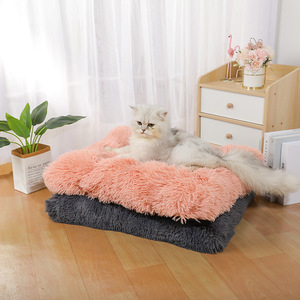 Vier Jahreszeiten Winter verdickt warmes Plüsch Hunde bett Atmungsaktive Katze Hundehütte Matte PP Tier Haustier liefert festes Tuch Bequem - Product Image 1