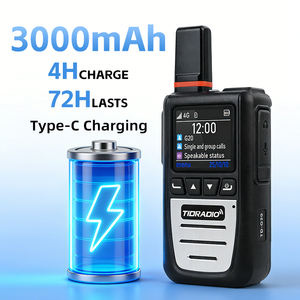 วิทยุสื่อสารระยะไกล TID TD-G20 Global 4G POC หน้าจอ 1.44 นิ้ว รองรับซิมคู่ GPS ระบบตัดเสียงรบกวน AI แบตเตอรี่ 3000mAh - Product Image 3