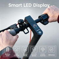 Trottinette électrique pliable pour adultes, moteur sans balais 650W, vitesse maximale 25 km/h, batterie 36V, norme de protection IP54