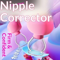 Großhandel 1 Paar BDSM Manueller Brustmassager Nippelsauger mit Manueller Saugfunktion Wasserdichter Paar-Vorspiel-Korrektor für Frauen