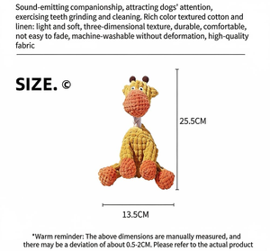 C054 Productos para Mascotas, Accesorios para Perros y Gatos, Juguetes Interactivos de Movimiento para Limpiar los Dientes, Juguetes de Peluche con Cuerda de Algodón de Alta Calidad, Juguetes Chirriantes de Dibujos Animados - Product Image 5