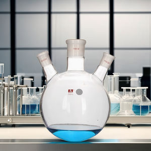 Fiasche in Vetro Borosilicato <span class=keywords><strong>3</strong></span>.<span class=keywords><strong>3</strong></span> Trasparente MEIWLABY di Alta Qualità, 2000ML, Fondo Stretto, Tre Colli Verticali Angolati - Product Image 6