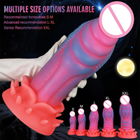 Vente en gros d'usine : Plug anal en silicone texturé S-XXL, Dildo texturé à base large, Jouet BDSM unisexe, Fournisseur en gros