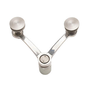 F-223 Refinement Four Spider Chrome Finish High End Spider Glass Clamps For Fixing Glass - Product Image 3