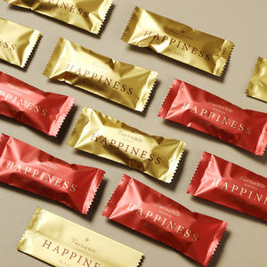 Bolsas de Embalaje para Dulces de PP OEM, Grado Alimenticio, Resistentes a la Humedad, Selladas con Calor, Borde en Zigzag, Personalizables para Barras de Chocolate, Galletas y Bocadillos - Product Image 1