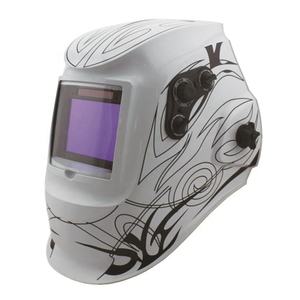 Casco de Soldadura con Oscurecimiento Automático, Vista Amplia de 98*62mm, Color Real, <span class=keywords><strong>4</strong></span> <span class=keywords><strong>Sensores</strong></span> de Arco, Energía Solar, Máscara de Soldadura <span class=keywords><strong>4</strong></span>/5-9/9-13 - Product Image 2