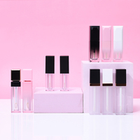 Conteneurs d'emballage de brillant à lèvres logo personnalisé 5ml baume à lèvres rose brillant à lèvres tube