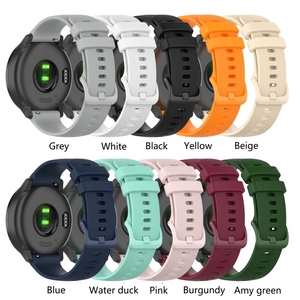 Nouveau design pour <span class=keywords><strong>Xiaomi</strong></span> <span class=keywords><strong>Haylou</strong></span> RT LS05S 22mm bracelet de montre en Silicone à carreaux montre de remplacement Sport - Product Image 5