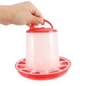 Mangeoire à volaille portable, seau d'alimentation automatique pour poulets, auge, bol, état neuf, mangeoires pour poussins - Product Image 2