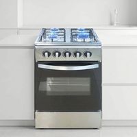 Cuisinière à gaz sur pied à quatre brûleurs la plus vendue, 4 brûleurs avec four de grande capacité