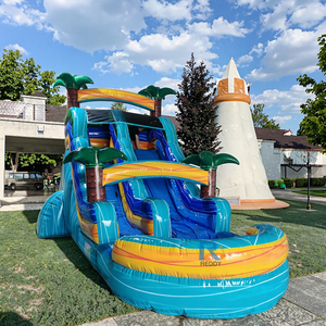 Cầu trượt phao ngoài trời cỡ lớn bán chạy nhất dành cho trẻ em, lâu đài phao ngoài trời, giải trí ngoài trời trên nước - Product Image 5