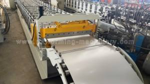 금속 시트 타일 만들기 Mks 750bl 루핑 볼트리스 시스템 롤 성형 지붕 패널 기계 - Product Image 4