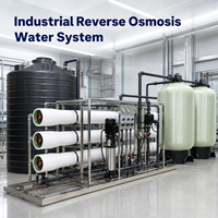 Système d'eau ultrapure industrielle 1 m³/h, eau à faible TCO pour la fabrication de circuits imprimés, avec surveillance de la qualité en ligne