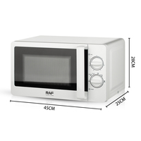 RAF R.8008 20L Four électrique chaud multifonctionnel à bouton de grande capacité Four à micro-ondes sain