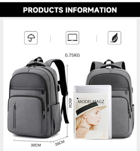 Men's Backpack Business 2023 New <b>Computer</b> <b>Bag</b> Large Capacity Multi-functional Leisure Fashion Travel <b>Bag</b> - Product Image 2
