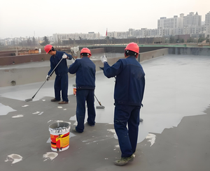 Matériaux de revêtement imperméables à haute élasticité pour l'extérieur, <span class=keywords><strong>peinture</strong></span> acrylique imperméable pour toit - Product Image 2