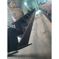 Escalier flottant sur mesure, escalier suspendu à fixation latérale, main courante en verre sans cadre pour l'intérieur de villas de luxe