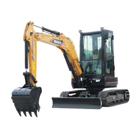Mini-excavatrice hydraulique sur chenilles Sany SY35U à vendre, expédition directe du fabricant d'origine