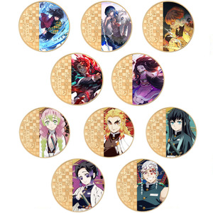 Nouvelle collection 2026 : Pièces commémoratives plaquées or 24 carats sur le thème des samouraïs d'anime japonais – 10 designs exclusifs pour collectionneurs - Product Image 1