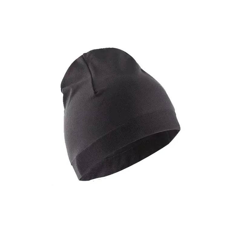 elastic force sports beanie hat polyamide mens beanie hats Custom size women beanie hats