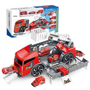 Samtoy-Coche <span class=keywords><strong>de</strong></span> juguete rojo <span class=keywords><strong>de</strong></span> rescate <span class=keywords><strong>de</strong></span> fuego para niños, vehículo <span class=keywords><strong>de</strong></span> juguete <span class=keywords><strong>de</strong></span> fricción fundido a presión, camión <span class=keywords><strong>de</strong></span> <span class=keywords><strong>bomberos</strong></span> - Product Image 1