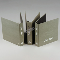 Reliure à 3 anneaux format A4 personnalisée, 1,5 pouce, avec couleurs et logo personnalisés, impression couleur intégrale pour fournitures scolaires/de bureau