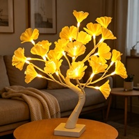 Kunstmatige vezel optische LED roos kersenbloesem boomlamp USB batterij aangedreven lamp slaapkamer bruiloft kerst Valentijn decoratie