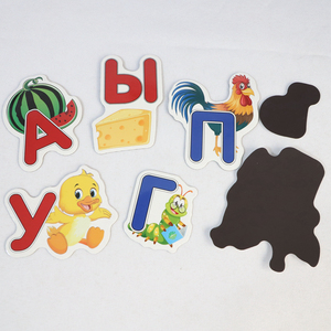 WRC001 Alfabeto ruso magnético 33 piezas Letras ABC Imán de nevera Stick Juguete para niños - Product Image 3