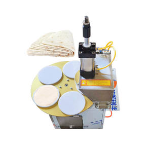 Presse à pâte rotative pneumatique à 5 têtes Chapati Scallion Pancake Naan Tortilla de qualité supérieure - Product Image 1