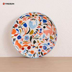 TRESUN 16pcs 24pcs Printing Ceramic <b>Dinnerware</b> for House and Hotel Decal Porcelain Dinner Set Service for 4 - Product Image 3