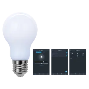 Hot Selling Smart Filament Lamp APP Control Can Be Dimmed Glass Bulbs Led Filament High Lumen 3CCT E26 E27 Led Filament