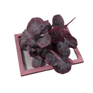 Lot de feuilles d'orme artificielles en plastique, verdure décorative pour mariage, moulage par injection haut de gamme - Product Image 5