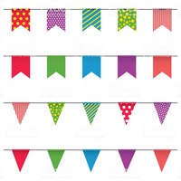 Dankeybolisi — drapeau triangulaire suspendu, décoration, 100% polyester, couleur unie, vente en gros