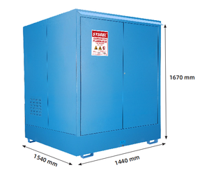Armadio di Sicurezza <span class=keywords><strong>per</strong></span> Stoccaggio Esterno Sysbel da 92 Galloni - Product Image 6