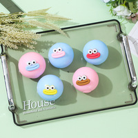 Balles anti-stress à presser, jouets sensoriels, gros jouets à mâcher en forme de bouche de saucisse, jouets moelleux extensibles pour enfants