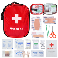 Équipement tactique, outil de survie, trousse de premiers soins, boîte médicale, fournitures, couverture d'urgence, tissu Oxford imperméable pour utilisation en voiture et en extérieur