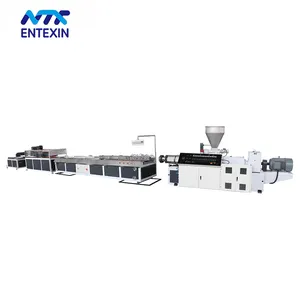 PP Pet PS PVC Automatic Complete Line New Manufacturing Plant PE Plastic Sheet Pipe Board Profile Extruders Applications