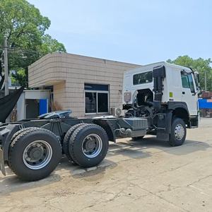 Gran estado Howo usado Tractor Truck Head 420hp Horse Power 371hp/375hp con buenas condiciones para la venta - Product Image 3