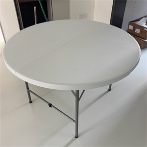 Gran oferta, silla plegable para 10 personas convertible, mesa <span class=keywords><strong>de</strong></span> banquete <span class=keywords><strong>de</strong></span> plástico para exteriores para bodas, fiestas, <span class=keywords><strong>resina</strong></span> para hoteles, comedor - Product Image 1