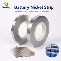 Bande de nickel pour batterie lithium 18650 1S, feuille d'alliage pour soudage par points, rubans adhésifs métalliques 1P-8P, accessoires pour batteries 18650/21700