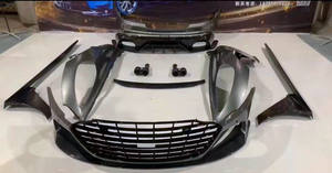 Para <span class=keywords><strong>Aston</strong></span> <span class=keywords><strong>Martin</strong></span> DB9 Kit de cuerpo de fibra de carbono DB9 mejorado estilo DBS parachoques delantero parachoques trasero Spoiler Kit de cuerpo - Product Image 5