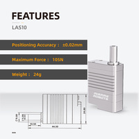 Aktuator Servo Linear Mikro Elektrik LAS10 Langkah 10mm Gaya 105N untuk Otomatisasi Robotika dan Peralatan Kesehatan