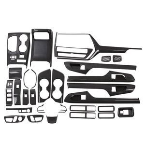WZXD 2021 2022 LHD Car Styling ABS Carbon Fiber Printed <b>Interior</b> <b>Accessories</b> Kit Cover Trim for - Product Image 1