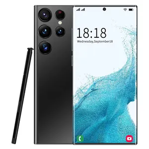 2023 NOUVEAU Galaxy S22 Ultra 5g Téléphone portable 7.3 pouces 16 Go + 1 To Smartphone Android 12.0 Téléphones portables