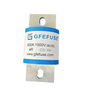 Fusible semiconductor norteamericano 35A-800A1000V AC DC Fusible enlace