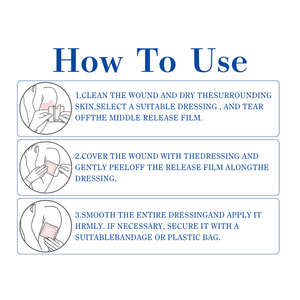Hysent Best Quality Roll Premium <strong>Hydrocolloid</strong> Medical PU <strong>Film</strong> Wound Dressing - Product Image 6