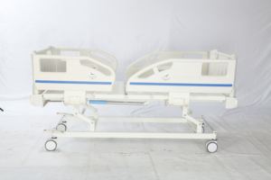 Fornitura di fabbrica tre funzione mobili medici altezza letti ospedalieri regolabili - Product Image 5