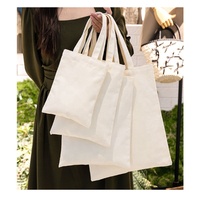 Sac fourre-tout en toile de coton naturel, disponible en plusieurs tailles, ouverture supérieure, logo personnalisé, sac de shopping réutilisable, sac promotionnel pour les commandes en gros
