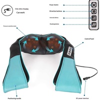 Masseur cervical électrique chauffant et infrarouge pour le cou, idéal pour la maison et la voiture, vente en gros