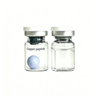 Billes lyophilisées GHK-Cu à 99 % de pureté, approvisionnement en vrac pour sérum et hydratant de soin de la peau en marque blanche ODM, service de personnalisation